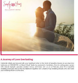 A Journey of Love Everlasting Wedding Showcase