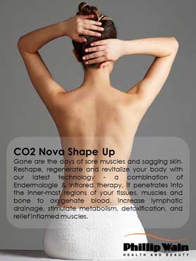 Achieve a toner and firmer body with our CO2 Nova Shape Up Tummy (43 mins)