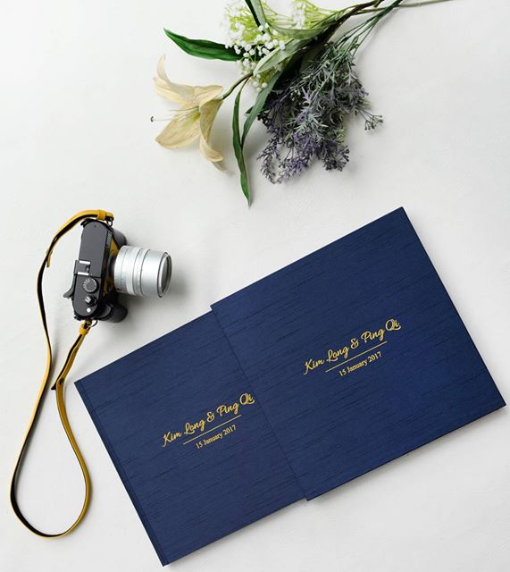 FABRIC WRAP HARD COVER PHOTO BOOK