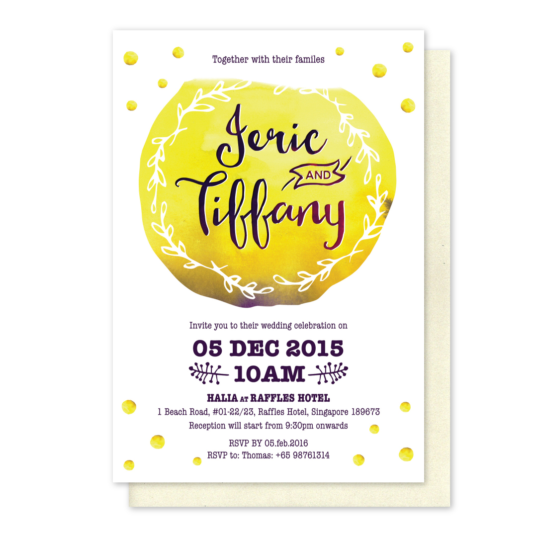 The Full Moon Invitation Card