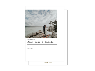 INVITES – PHOTO PAPER CARDS A5
