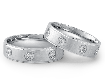 Wedding Ring in 18K White