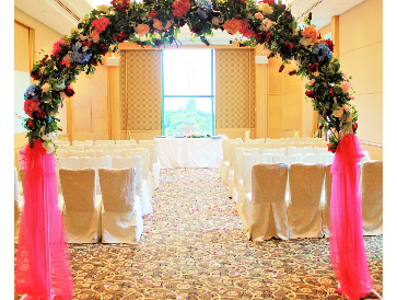 Church Wedding Décor (Elite / Wedding Arc/ Bridal Car decor) $980 NETT