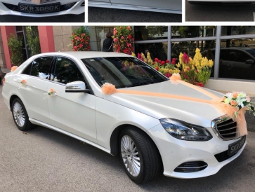 Wedding & Bridal Car Rental Singapore | Mercedes Benz E Class | Affordable Rates