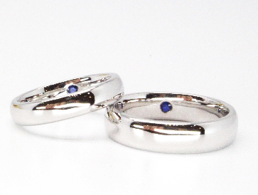 Custom-made Wedding Bands White Gold/ Rose Gold/ Natural White Gold / Platinum