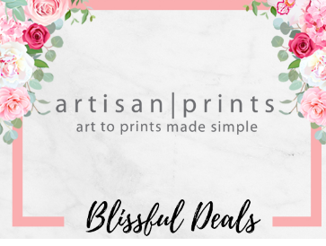 BLISSFUL DEALS – Up to 30% off Wall Canvas and Wedding Albums