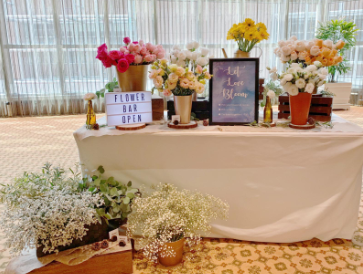 [11.11 Sale] 1.5 Hour Flower Bar (Classic)
