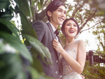 50% off for Actual Day Wedding Package with Makeup, Suit, Gown & Bouquet