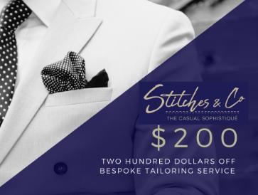 $200 Off Bespoke Tailoring Service