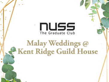 Weddings @ Kent Ridge Guild House | Wedding Malay Package 2022