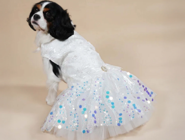 Little Pearl in Flower Wedding Dress