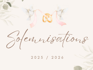 Solemnisation 2025 & 2026 (with Menu)