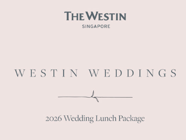 2026 Wedding Package Lunch