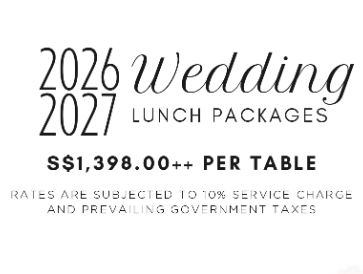 2026 & 2027 Wedding Lunch Package