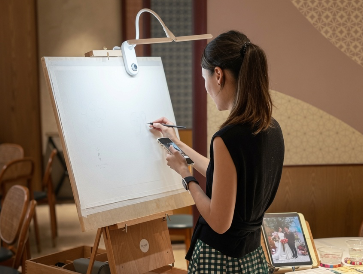 Couple Watercolor Painting – Live on Your Wedding Day