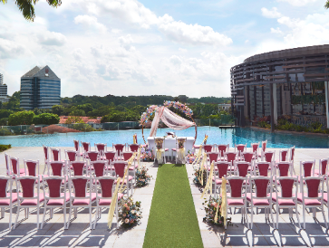 Solemnisation Package at Pool Deck