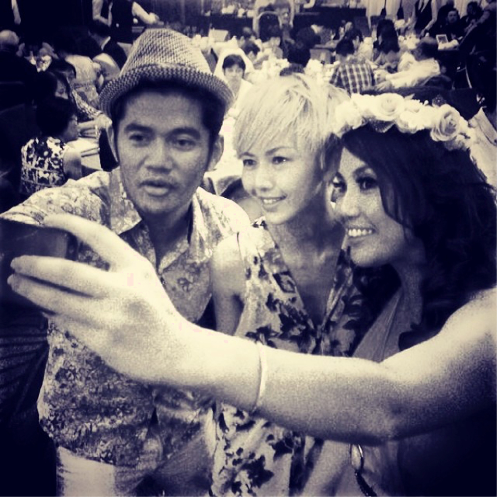 Triple Happiness for Adrian & Lin at W Hotel with the sassy Stefanie Sun