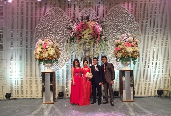 Double Celebration: A Grand Wedding in Upper Hills Makassar and an intimate party at Ritz Carlton, Bali