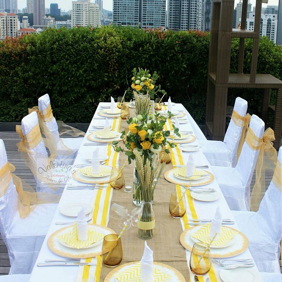 Wedding Setup at Hotel Jen