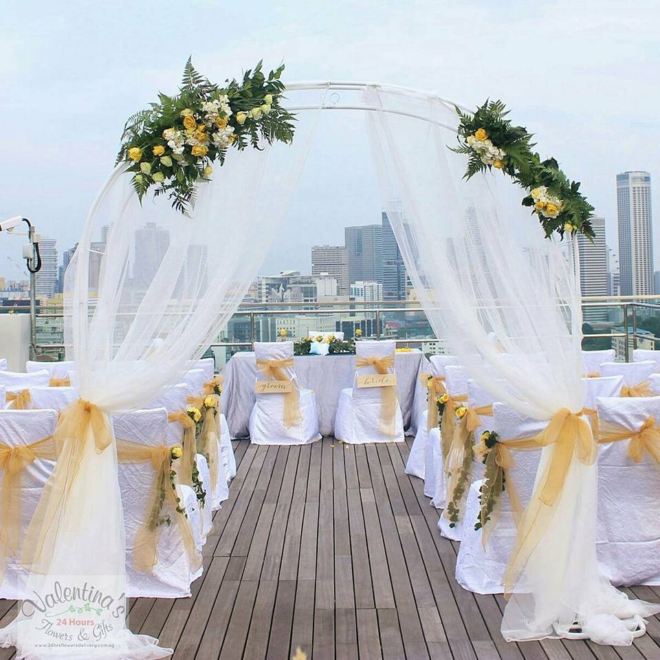 Wedding Setup at Hotel Jen