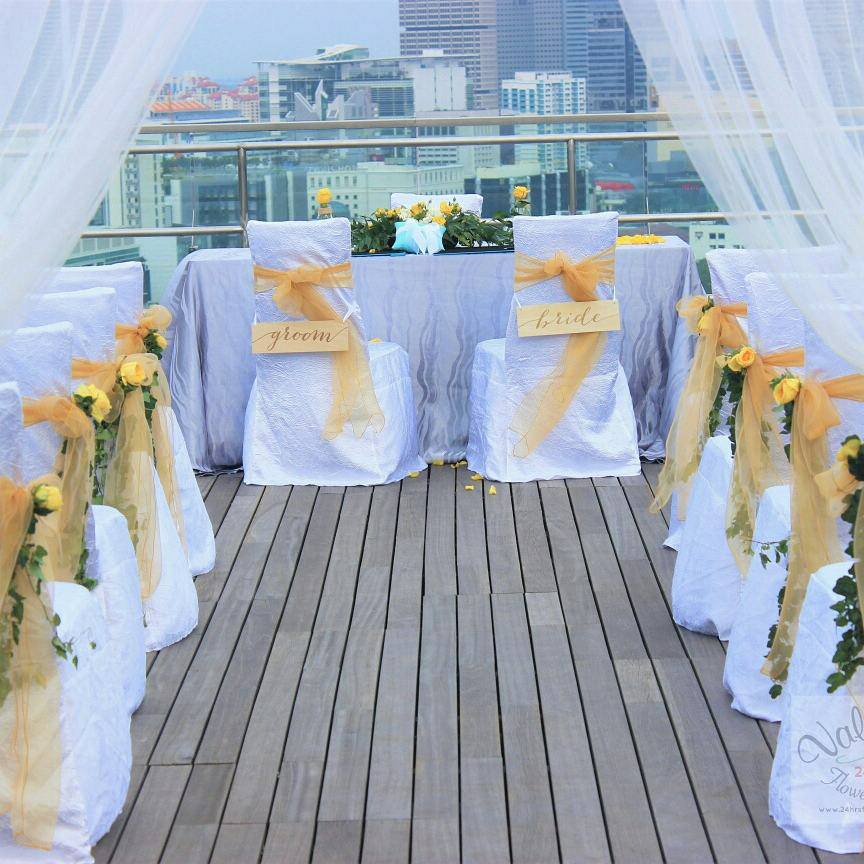 Wedding Setup at Hotel Jen