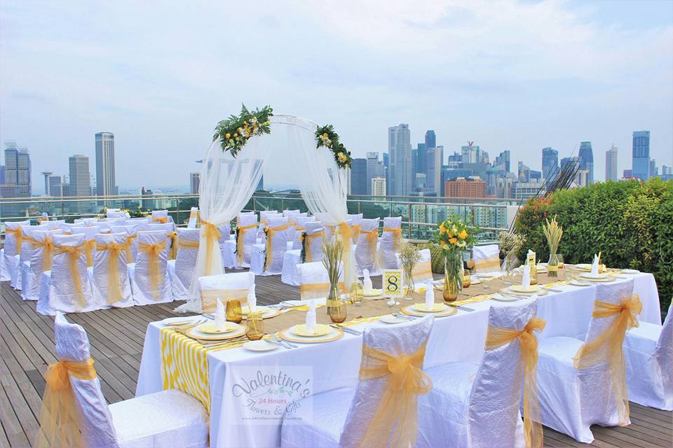 Wedding Setup at Hotel Jen