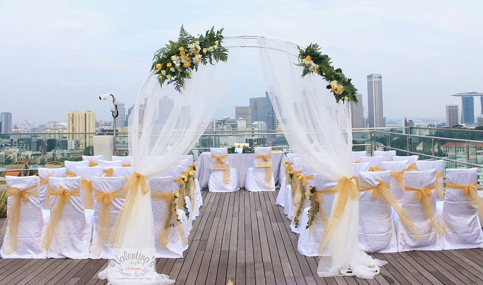 Wedding Setup at Hotel Jen