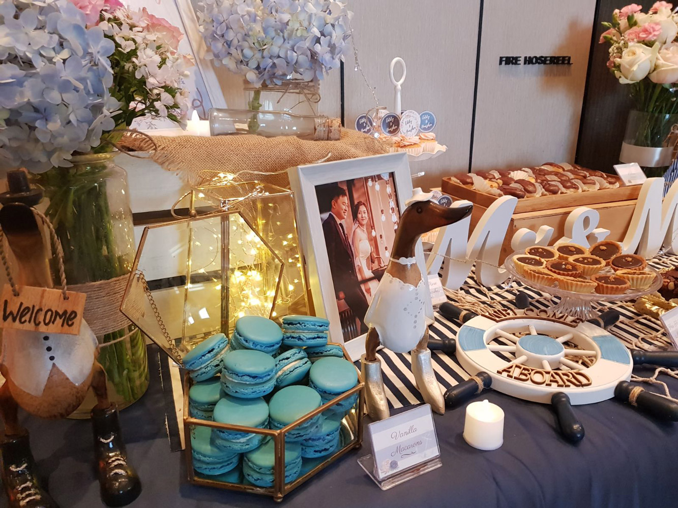 Nautical Wedding at Si Chuan Dou Hua UOB Plaza 1