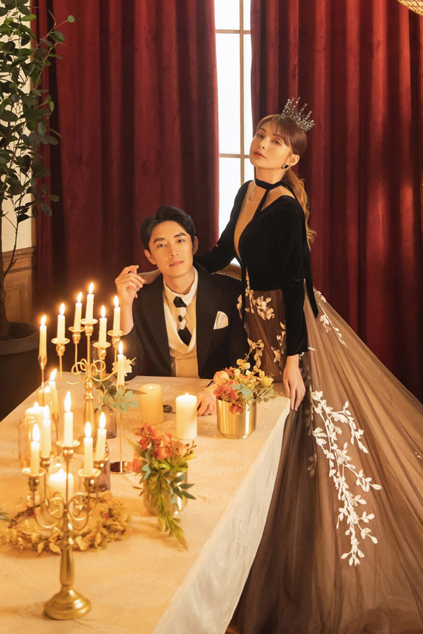 Grand Banquet Hall Pre-wedding Shoots