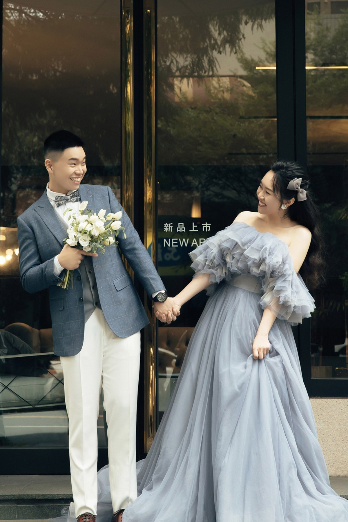 The Street Corner Pre-wedding Photoshoot