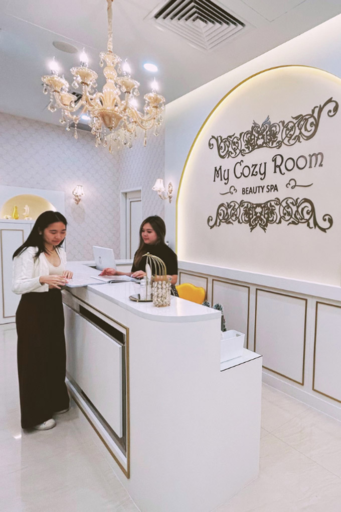 A TRANQUIL AND CALMING ENVIRONMENT FOR YOUR PAMPERING SESSIONS