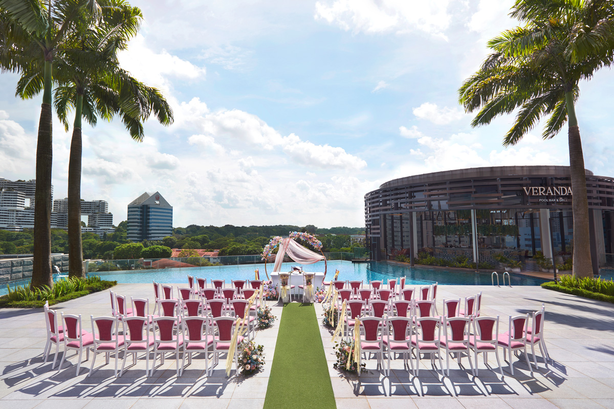 Solemnisation Package at Pool Deck