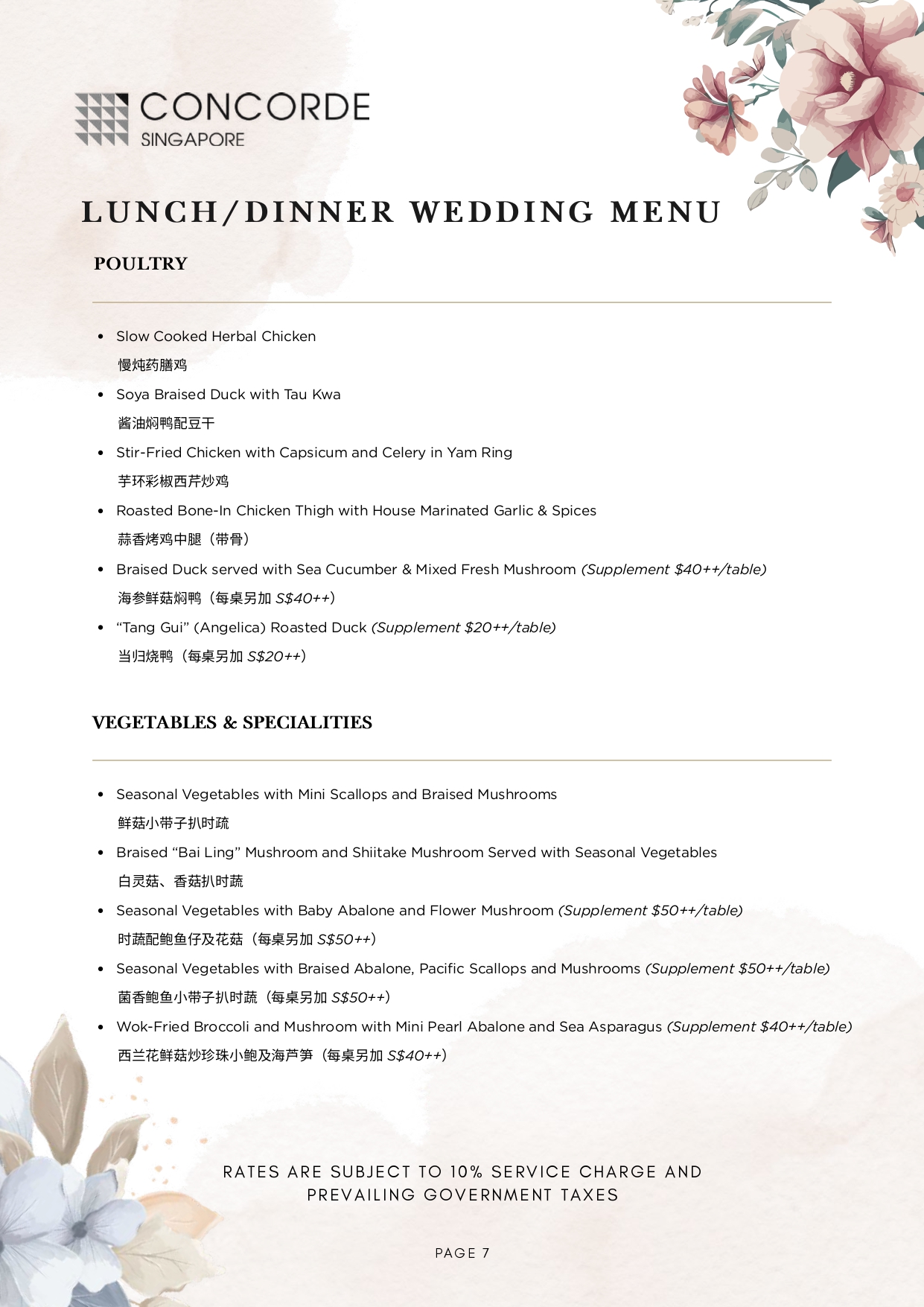 2027 & 2028 Intimate Wedding Package